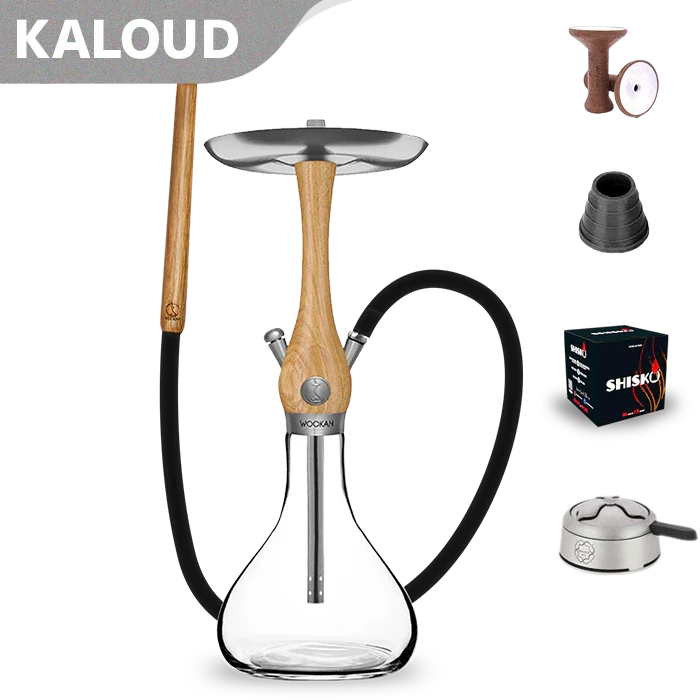 Wookah Mini Oak Smooth Hookah