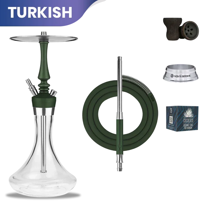 Hoob Mars Mini Pro Hookah - Racing Green