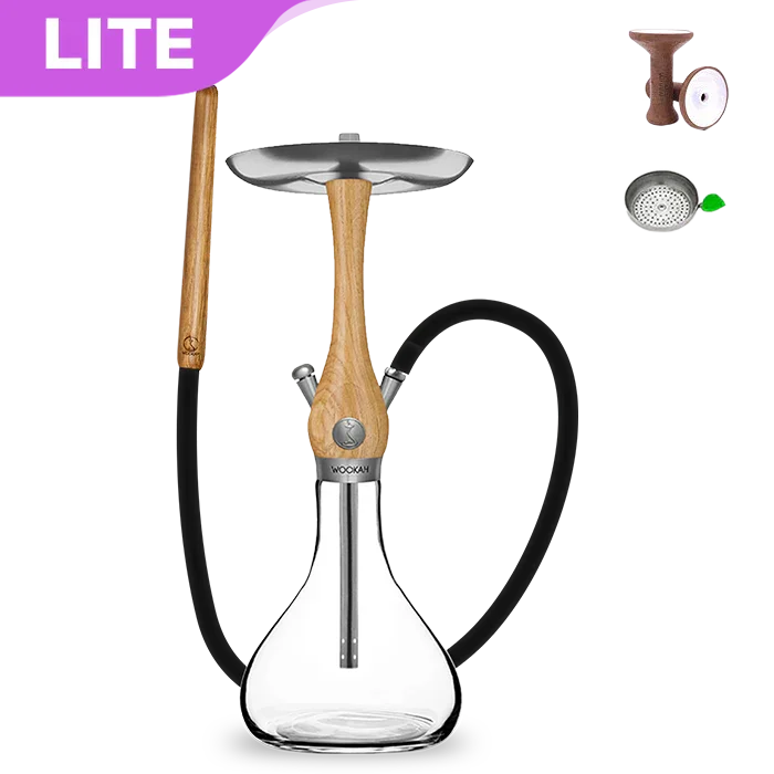 Wookah Mini Oak Smooth Hookah - Hookah Shisha - UK - black friday 