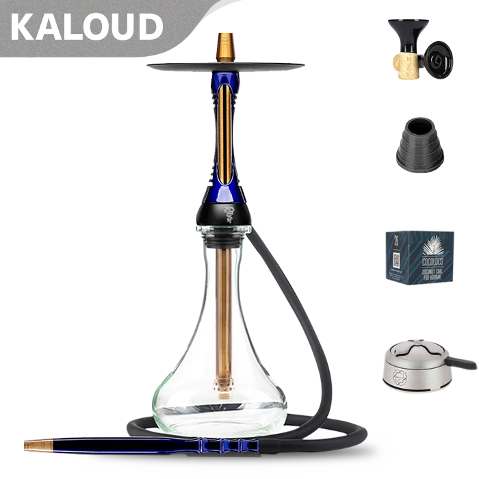 Alpha Shisha S SET - Dunkelblau