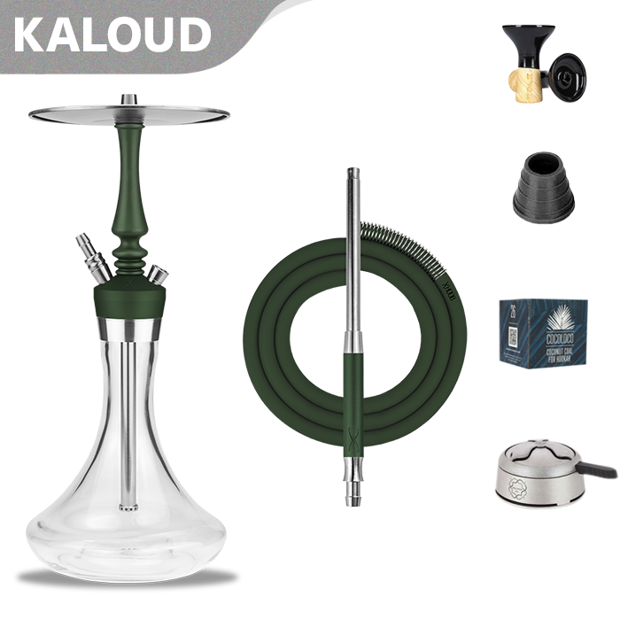 Hoob Mars Mini Pro Hookah - Racing Green