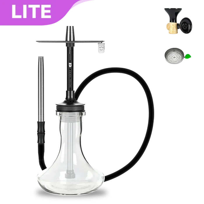 Alpha Misha Rebel Shisha - Tiefschwarz