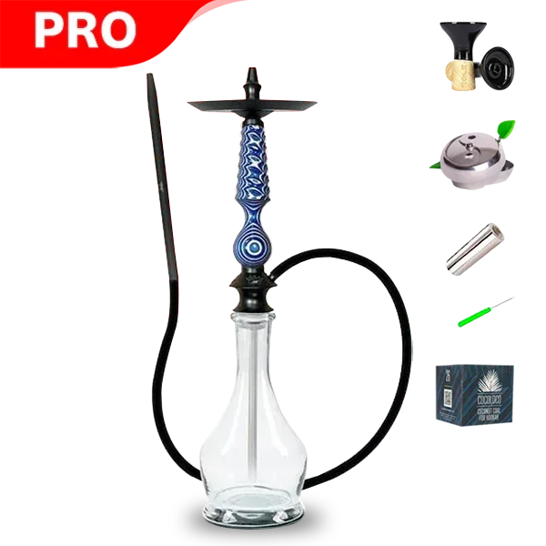 Regal Hookah Cavalier - Greek Eye