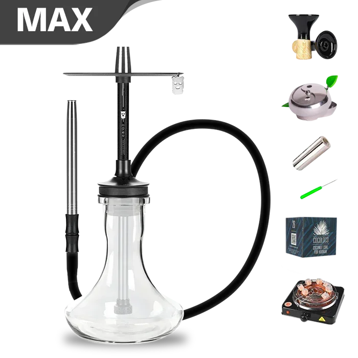 Alpha Misha Rebel Shisha - Tiefschwarz