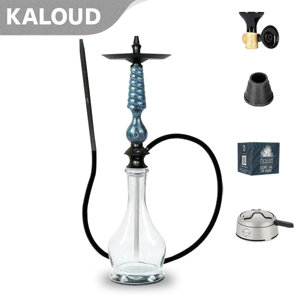 Regal Hookah Cavalier - Aqua