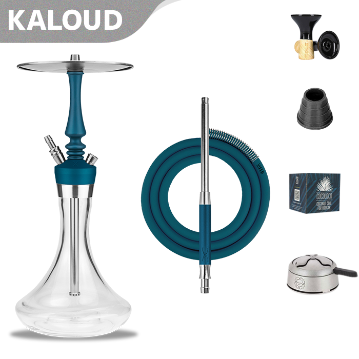 Hoob Mars Mini Pro Hookah - Marine Blue