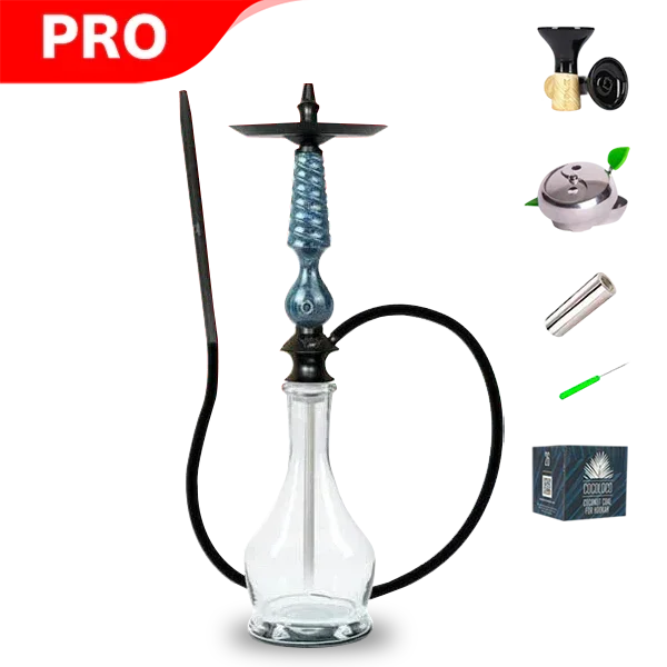 Regal Hookah Cavalier - Aqua