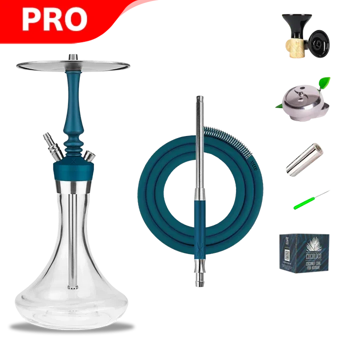 Hoob Mars Mini Pro Hookah - Marine Blue