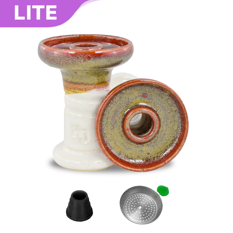 HJ 80 Feet 80 Bowl - Red Eye over White