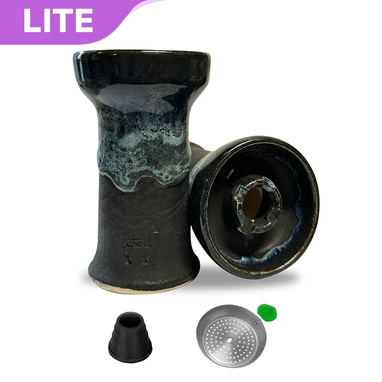 Alpaca Mini Rook Bowl - Blue Steel Drip