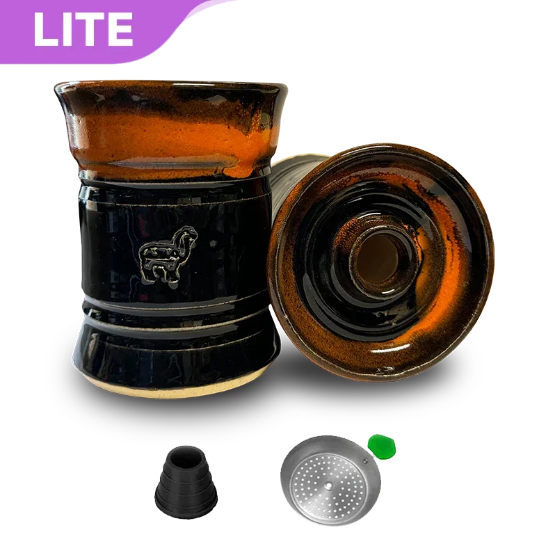 Alpaca Kilo Bowl Shallow - Orange Top