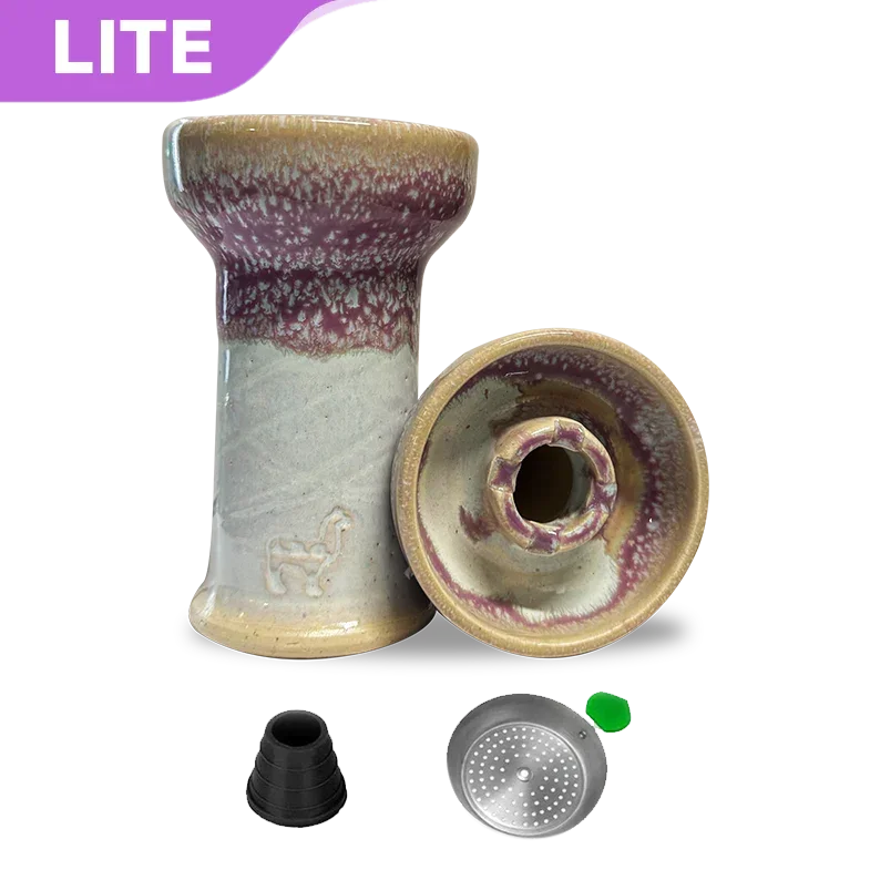 Alpaca Mini Rook Bowl - Purple White