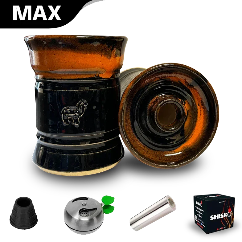 Alpaca Kilo Bowl Shallow - Orange Top