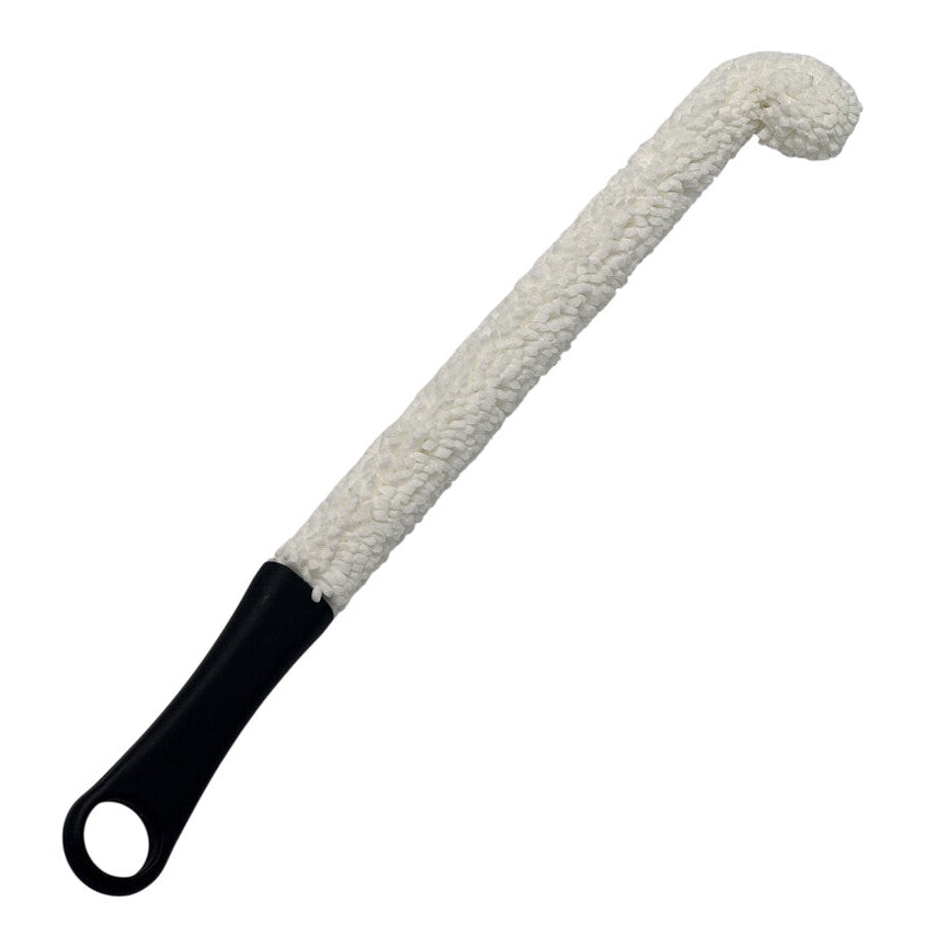 Shishagear Bowl Brush – Weiß mit schwarzem Griff