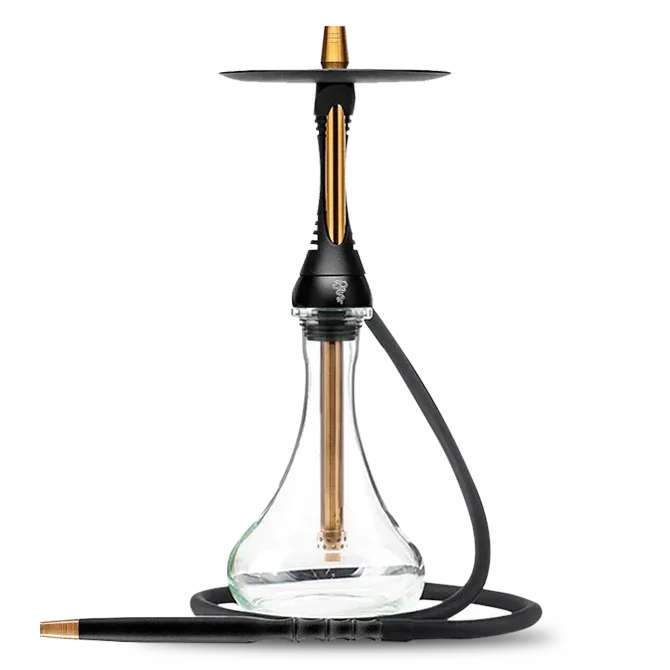 Alpha Hookah S Set - Schwarz Matt