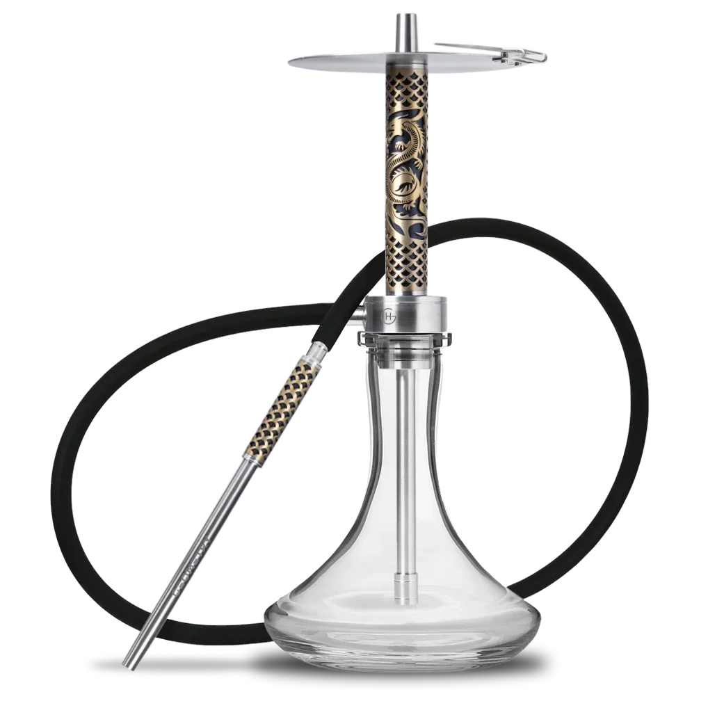 Geometry Hookah Big Bro - Gold Dragon 2024
