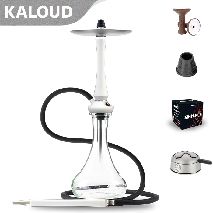 Union Hookah Sleek V2 - Weiß