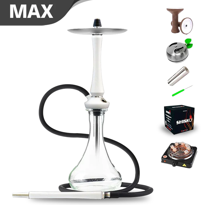 Union Hookah Sleek V2 - Weiß