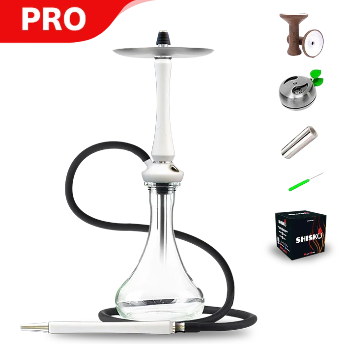 Union Hookah Sleek V2 - White