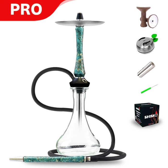 Union Hookah Sleek V2 - Sea Wave