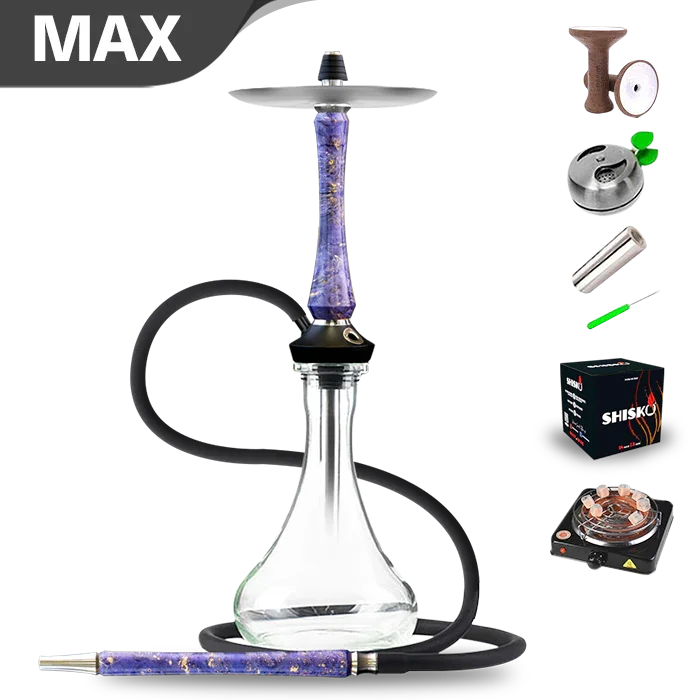 Union Hookah Sleek V2 - Violet