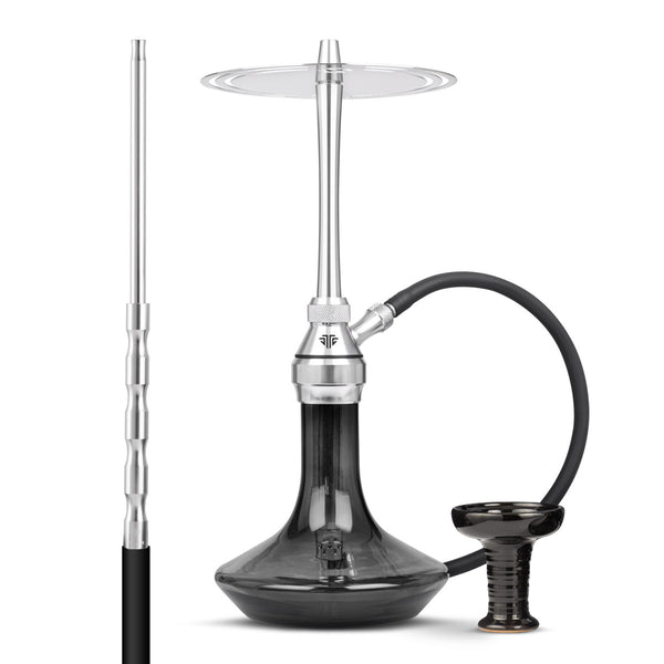 Tsar H-One Evolution Shisha - Silber Aluminium