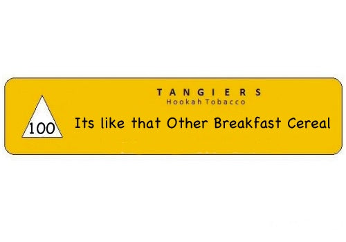 Tangiers Noir Its Like That Other Breakfast Cereal