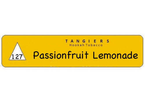 Tangiers Noir Passion Fruit Lemonade