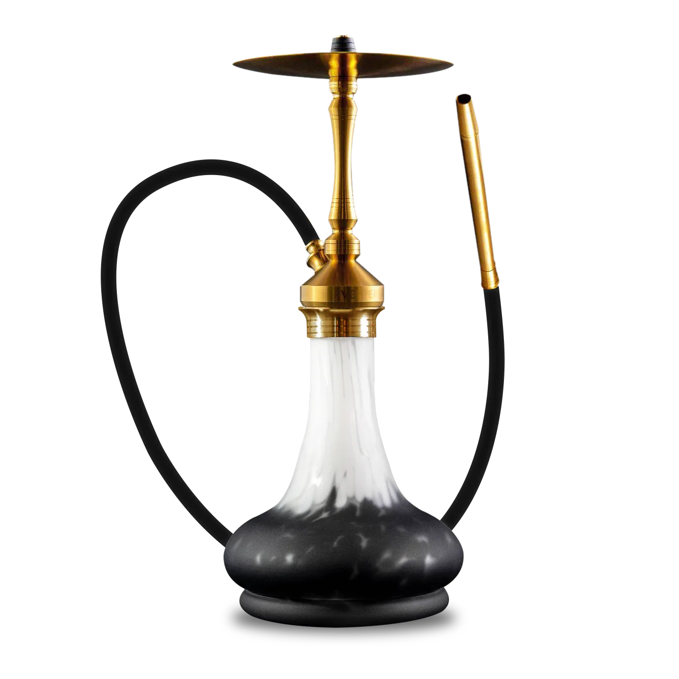 Vesper Hookah Vega PVD Gold mit Gewindebasis