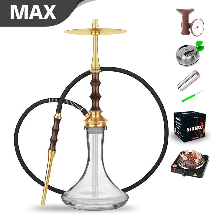 Japona Hookah Satori - Gold (Wenge)
