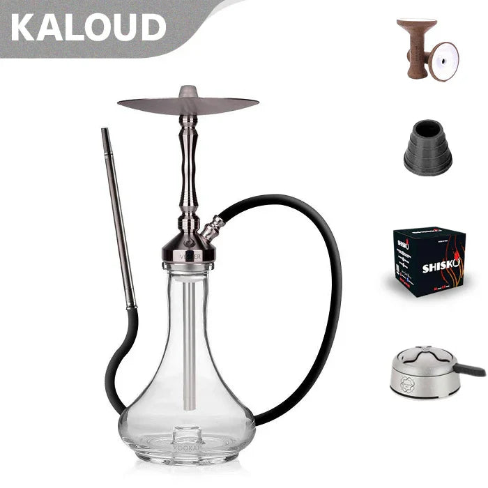 Vesper Hookah Edelstahl-Set - Vega