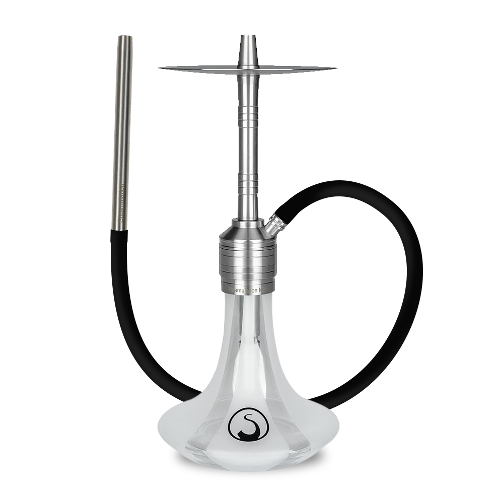 Steamulation Mini Gen. II Hookah - White Matt