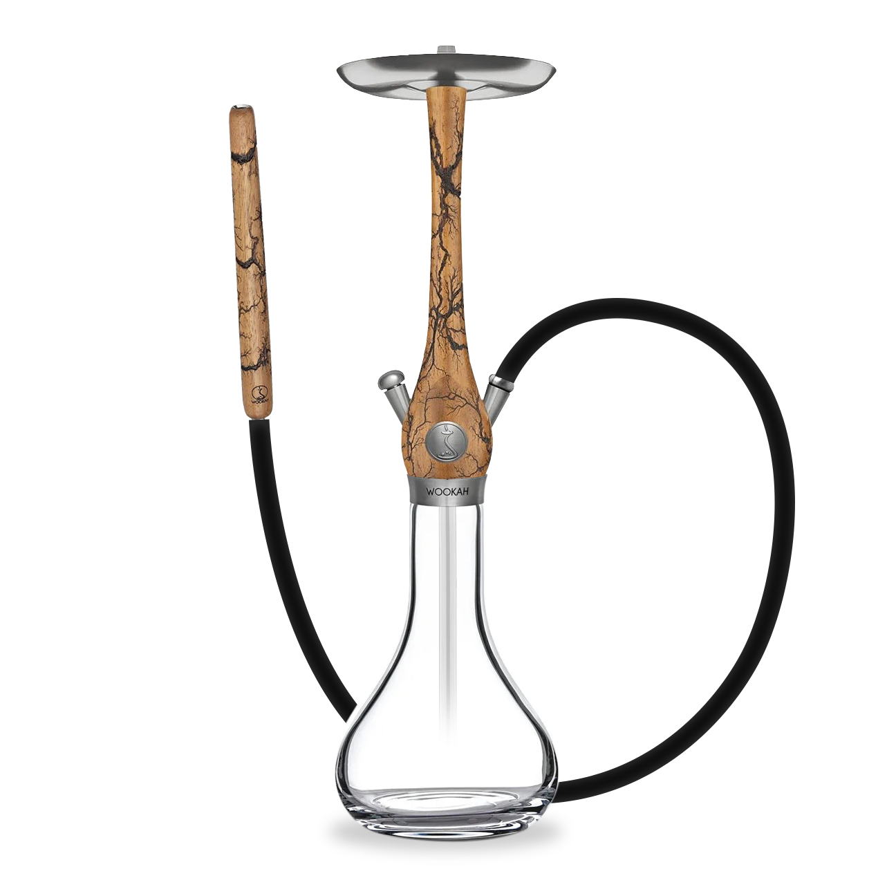 Wookah Grom Iroko Smooth Clear Hookah