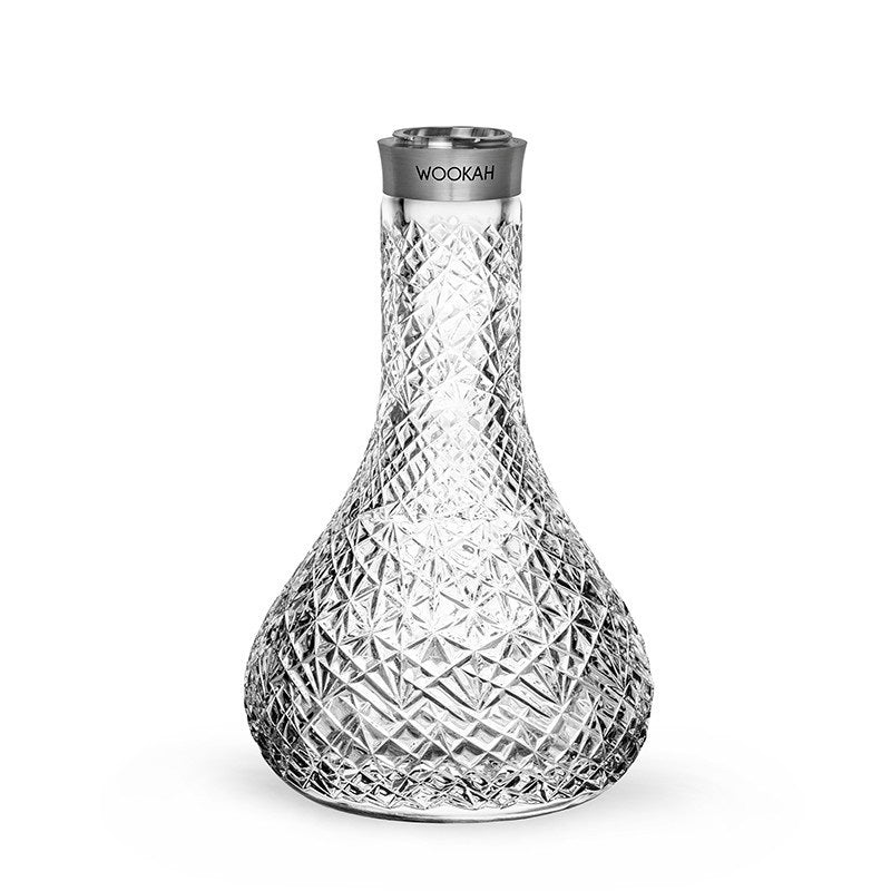 Wookah Vase Heavy Crystal Glimmer