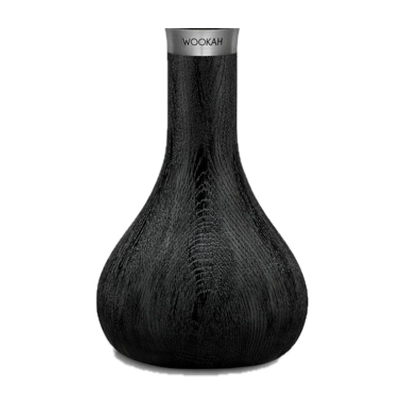 Wookah Wooden Vase - Nox