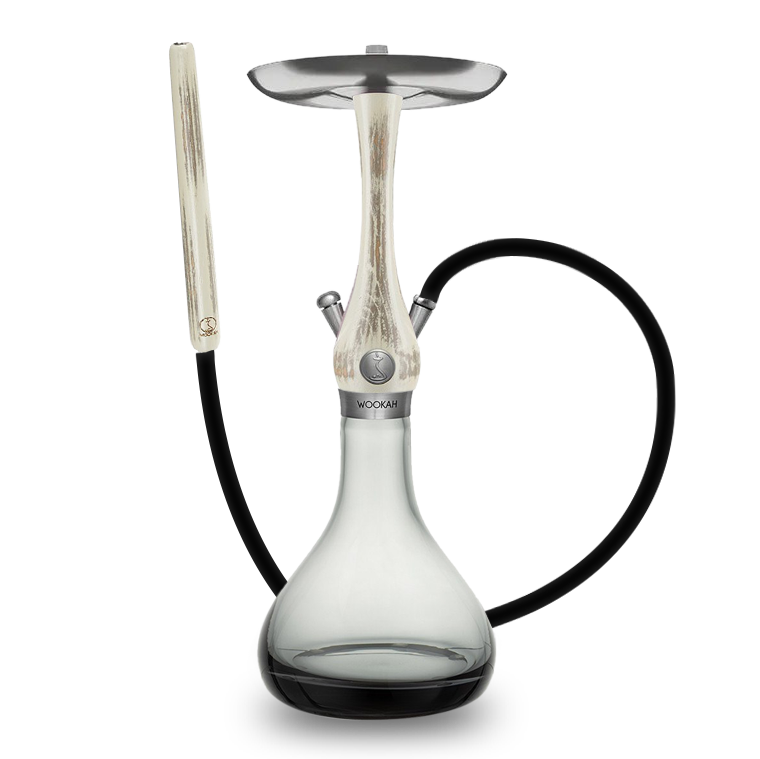 Wookah Mini Taupe Smoky Smooth Hookah