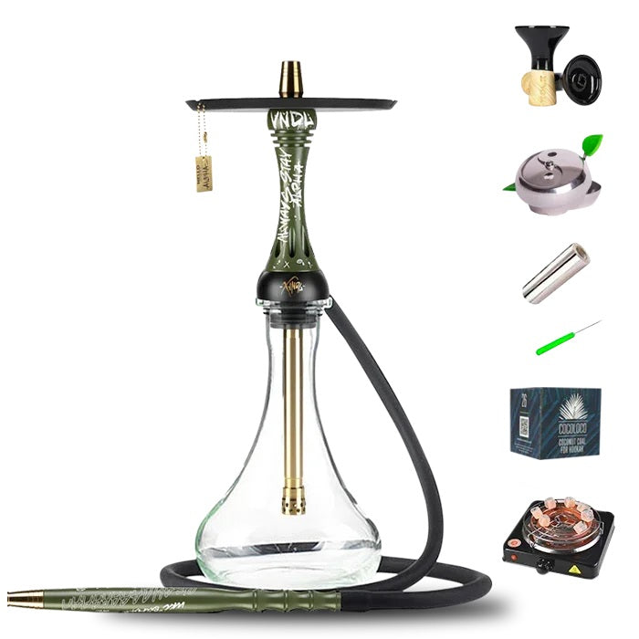 Alpha Hookah X VNDL Set - Jet Black