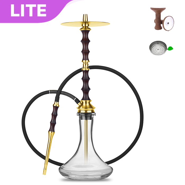 Japona Sensei Black Hookah - Gold Edition