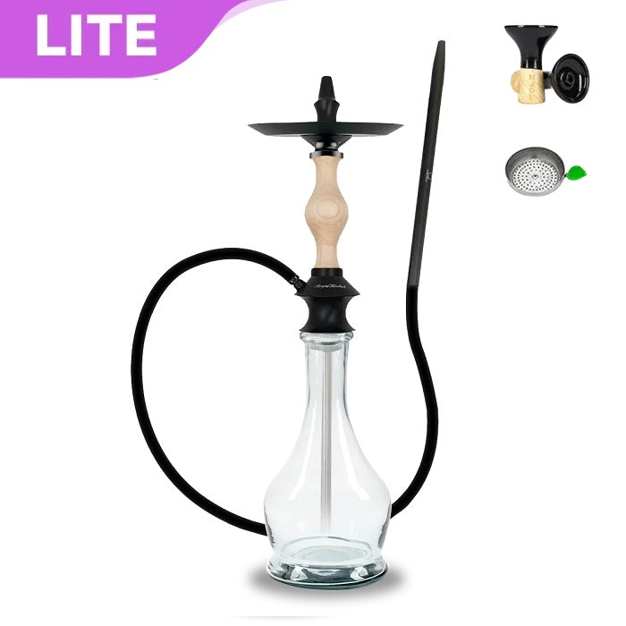 Regal Joker Clear Wood Hookah