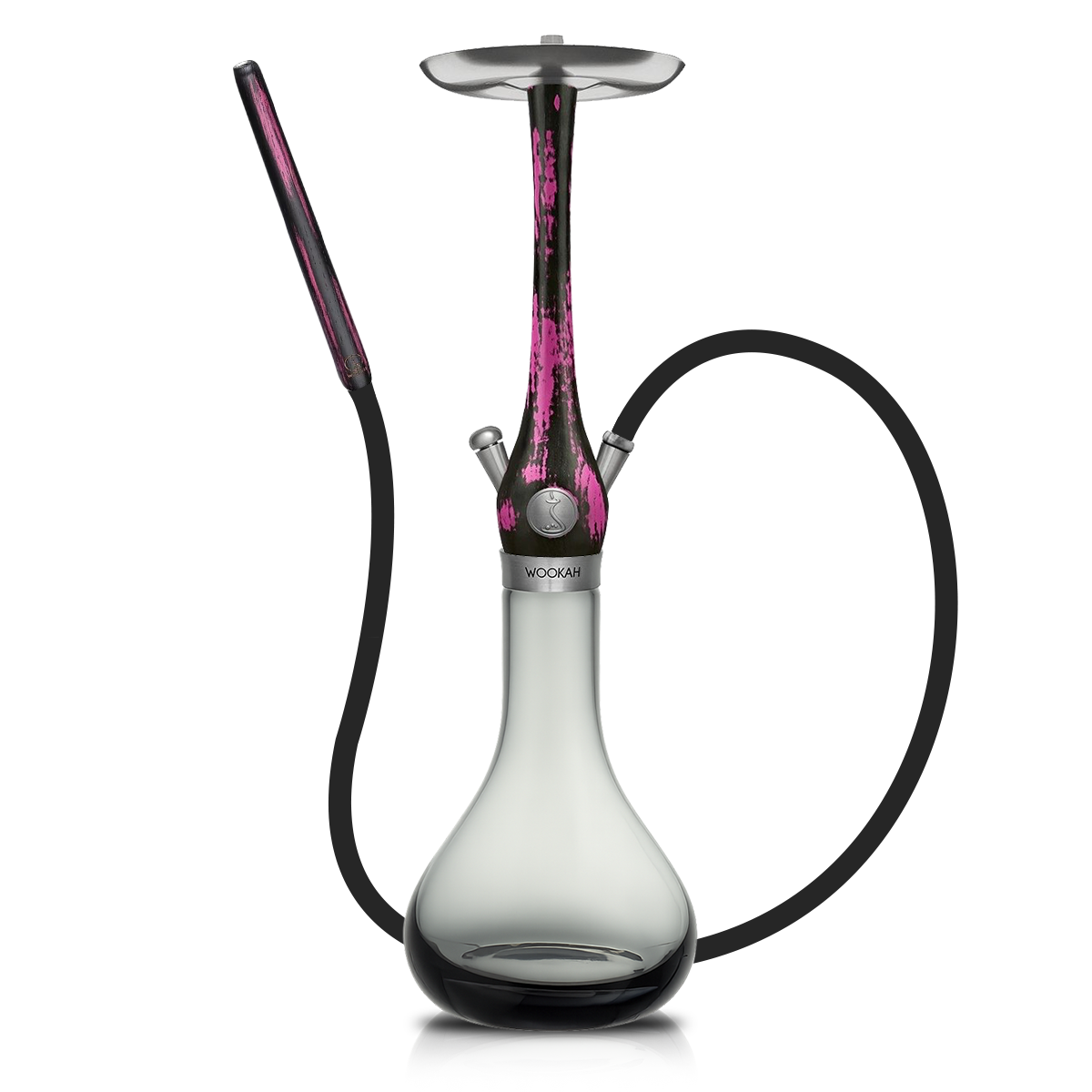 Wookah Black Pink Smoky Smooth Shisha