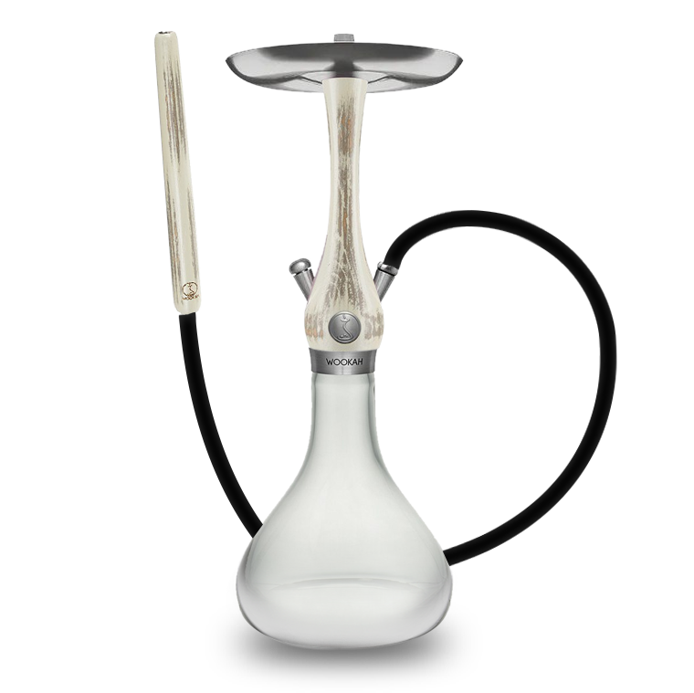 Wookah Mini Taupe Smoky Smooth Hookah