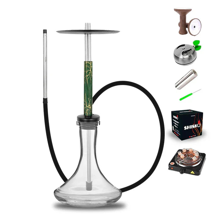 Pushka Freestyle Hookah - Green