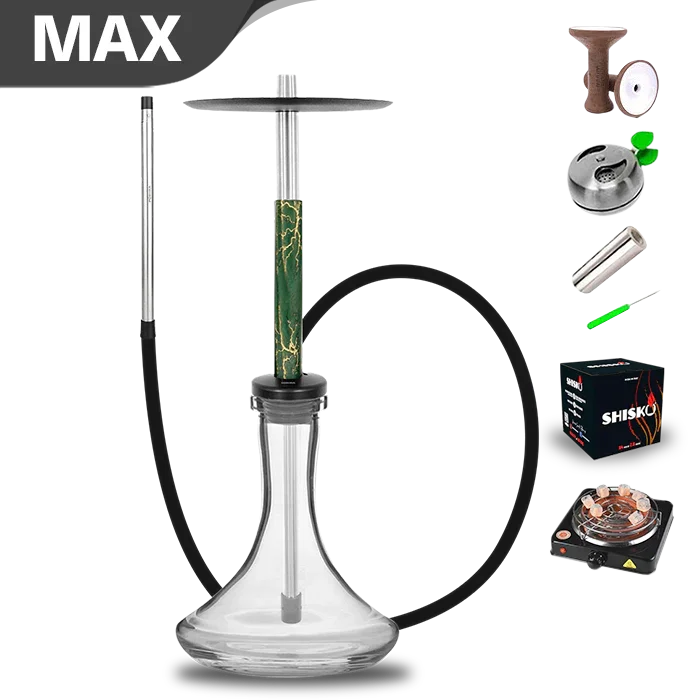 Pushka Freestyle Hookah - Green