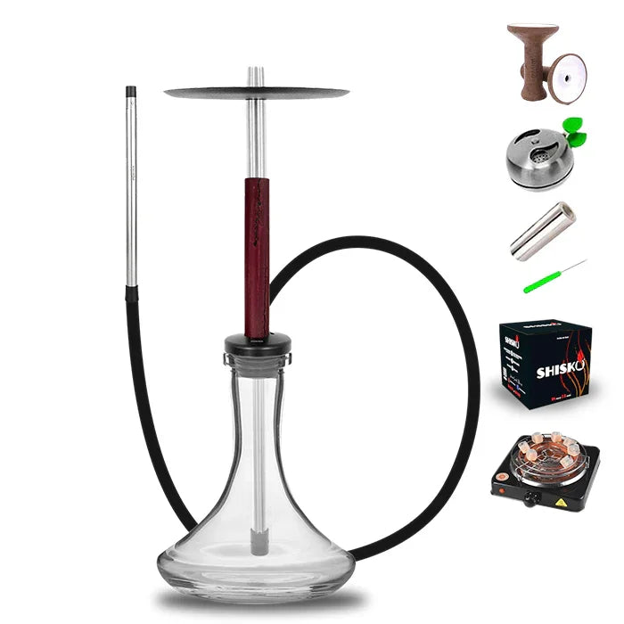 Pushka Freestyle Hookah - Red