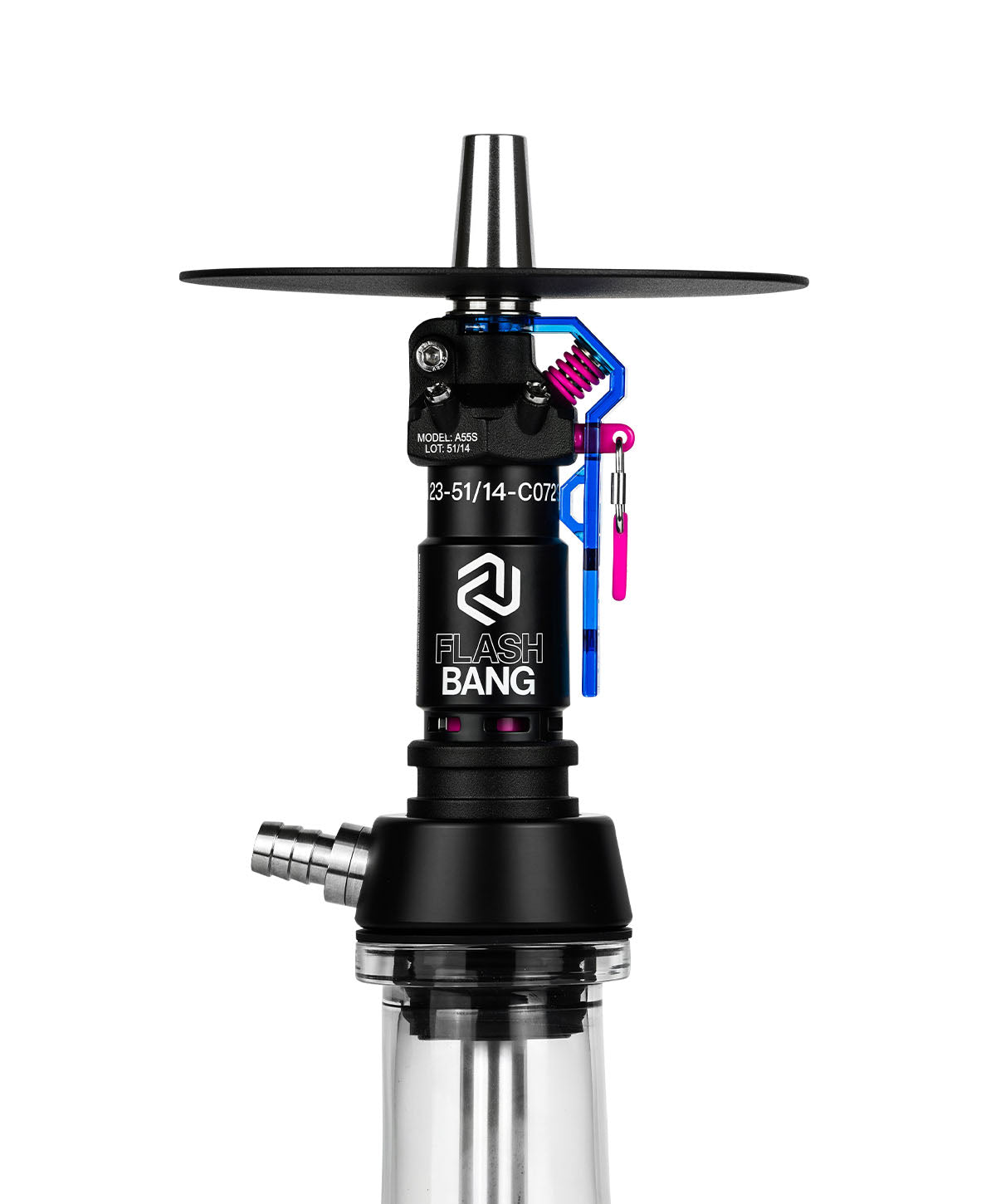 Amotion Flash Bang hookah in Azure, view 2