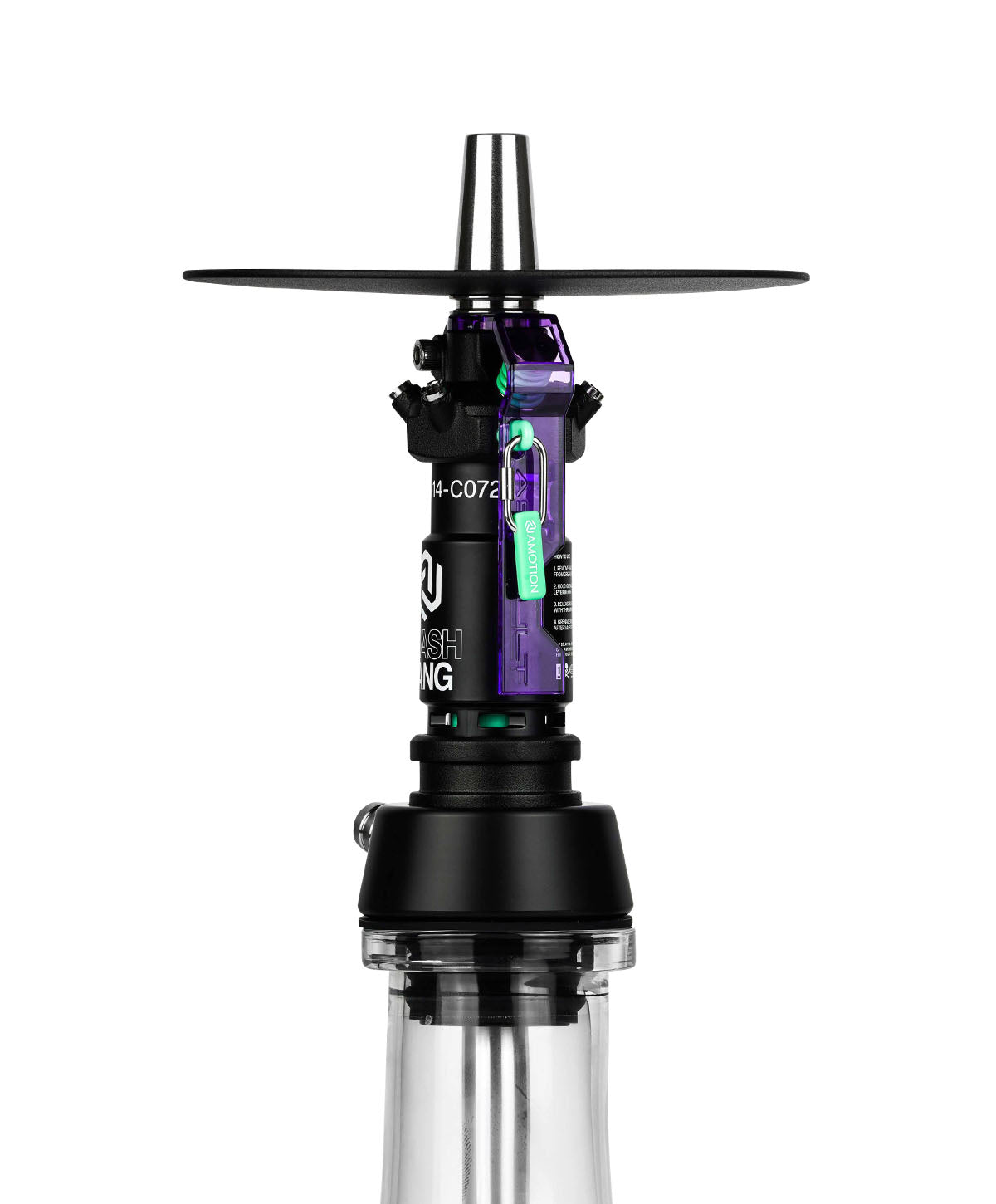 Amotion Flash Bang hookah in Grape, view 3