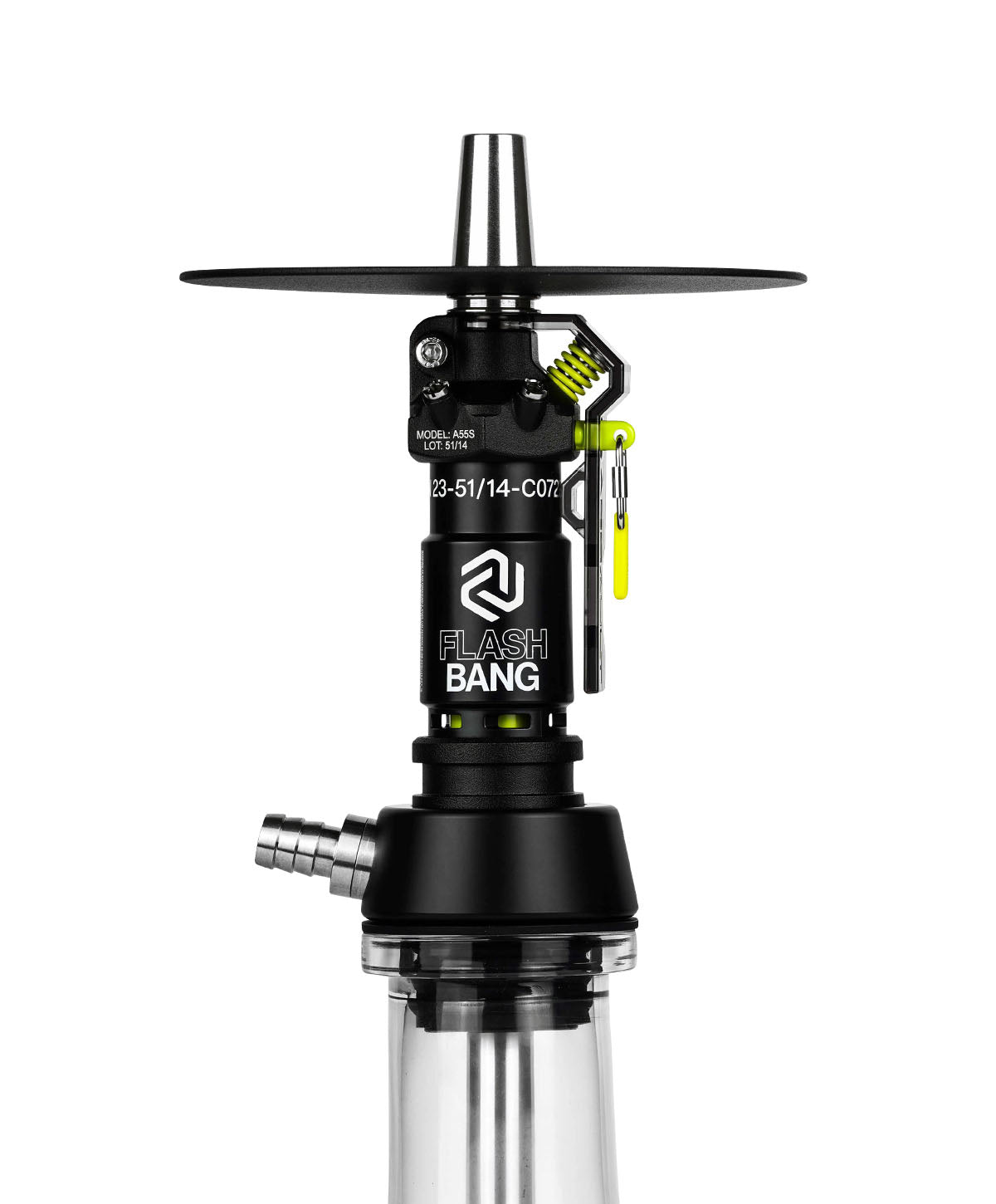Amotion Flash Bang hookah in Slate, view 2