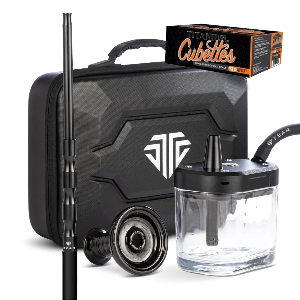 Tsar GoFast Hookah - Black