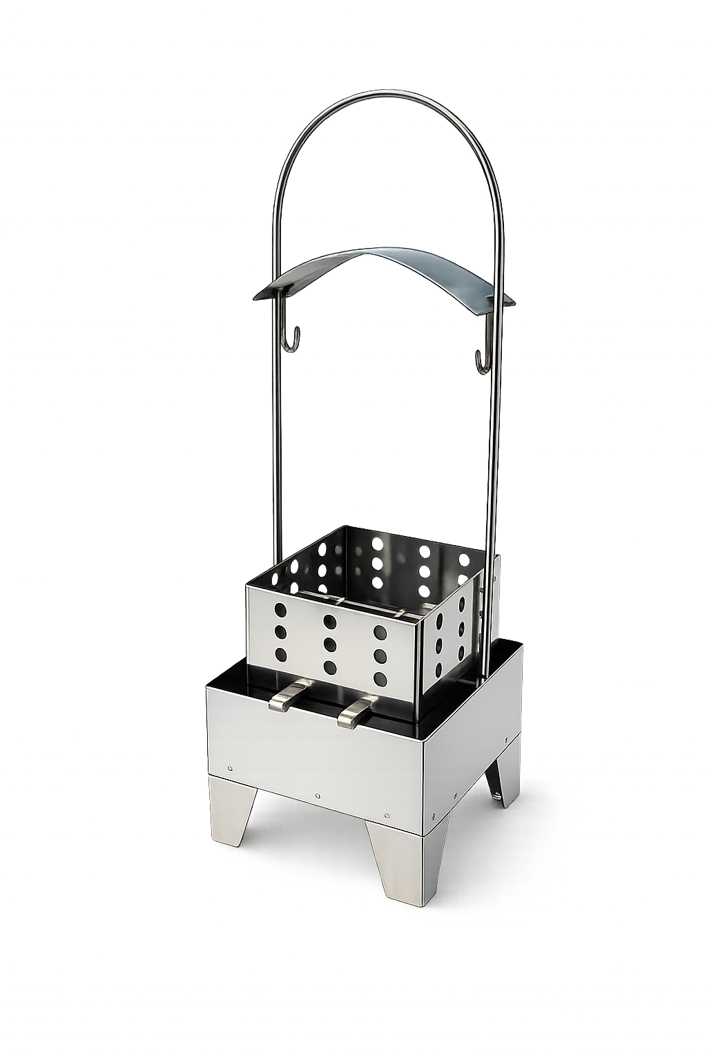 Double Decker Shisha Charcoal Holder 19"