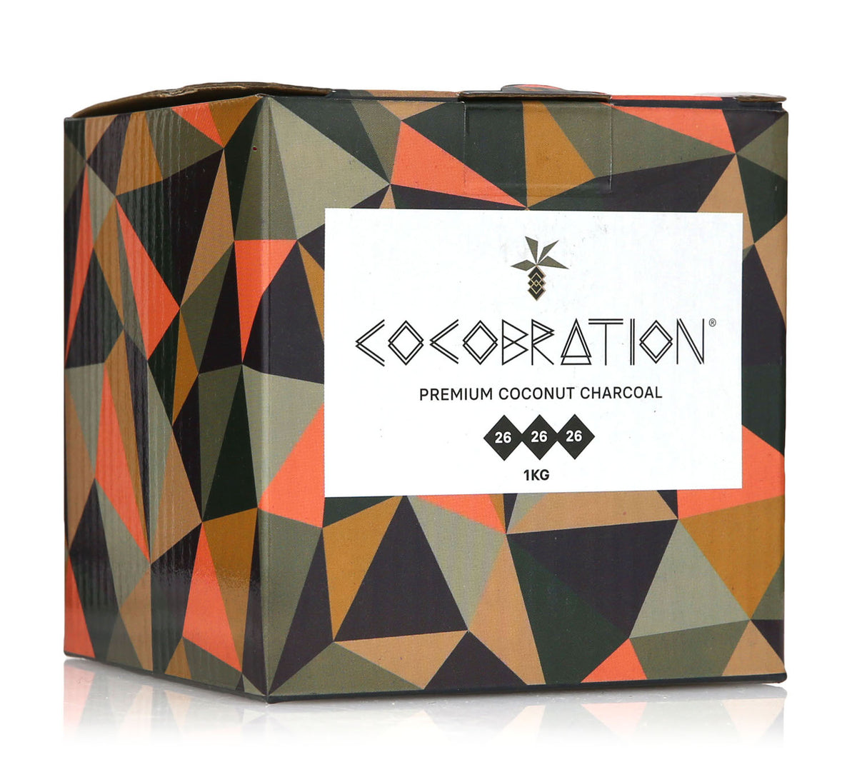 Cocobration Coconut Charcoal 1kg 26mm